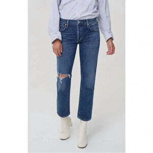 CITIZENS OF HUMANITY emerson slim fit boyfriend jean in distressed‎ tempo 0234